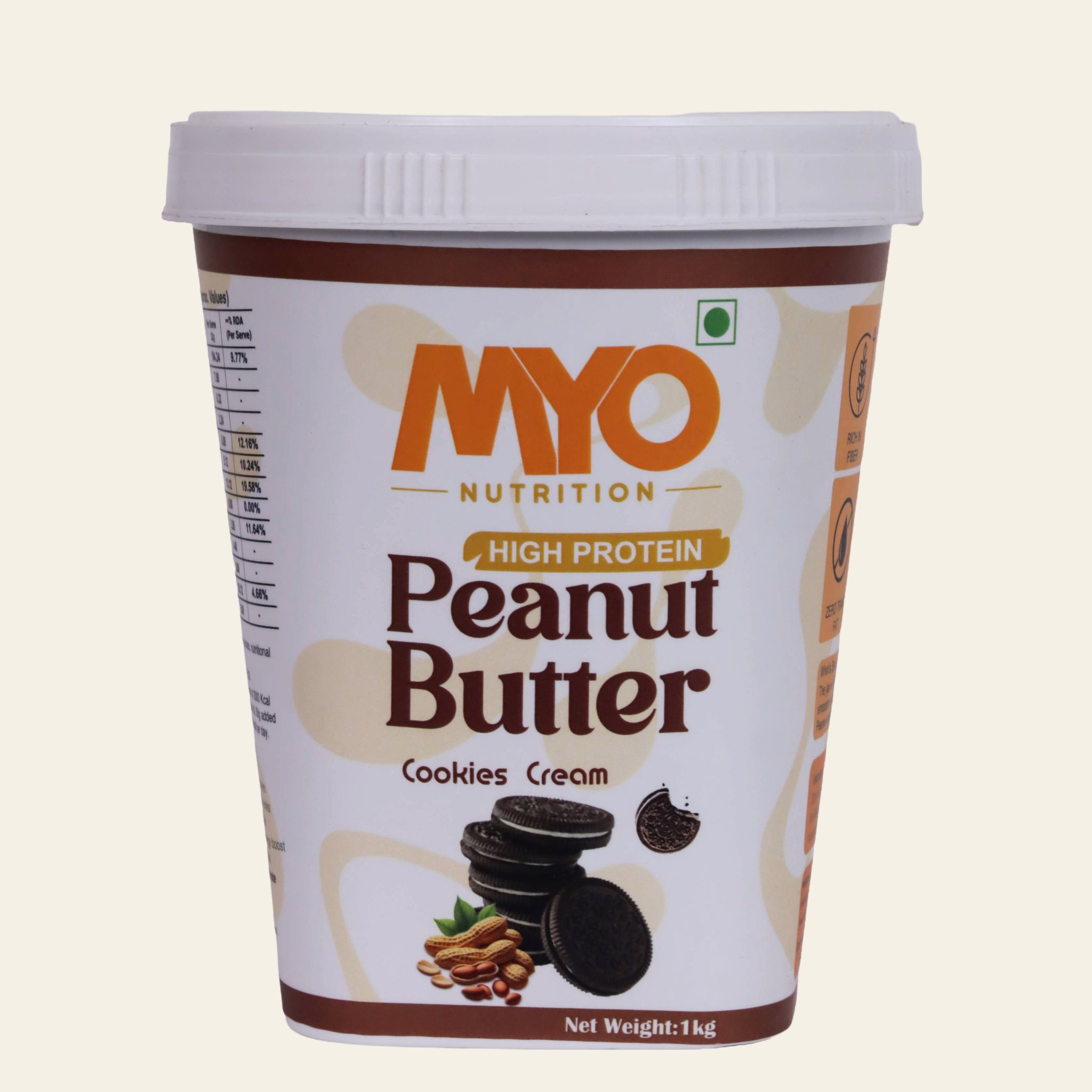 Myo Nutrition Cookies and Cream 1 Kg