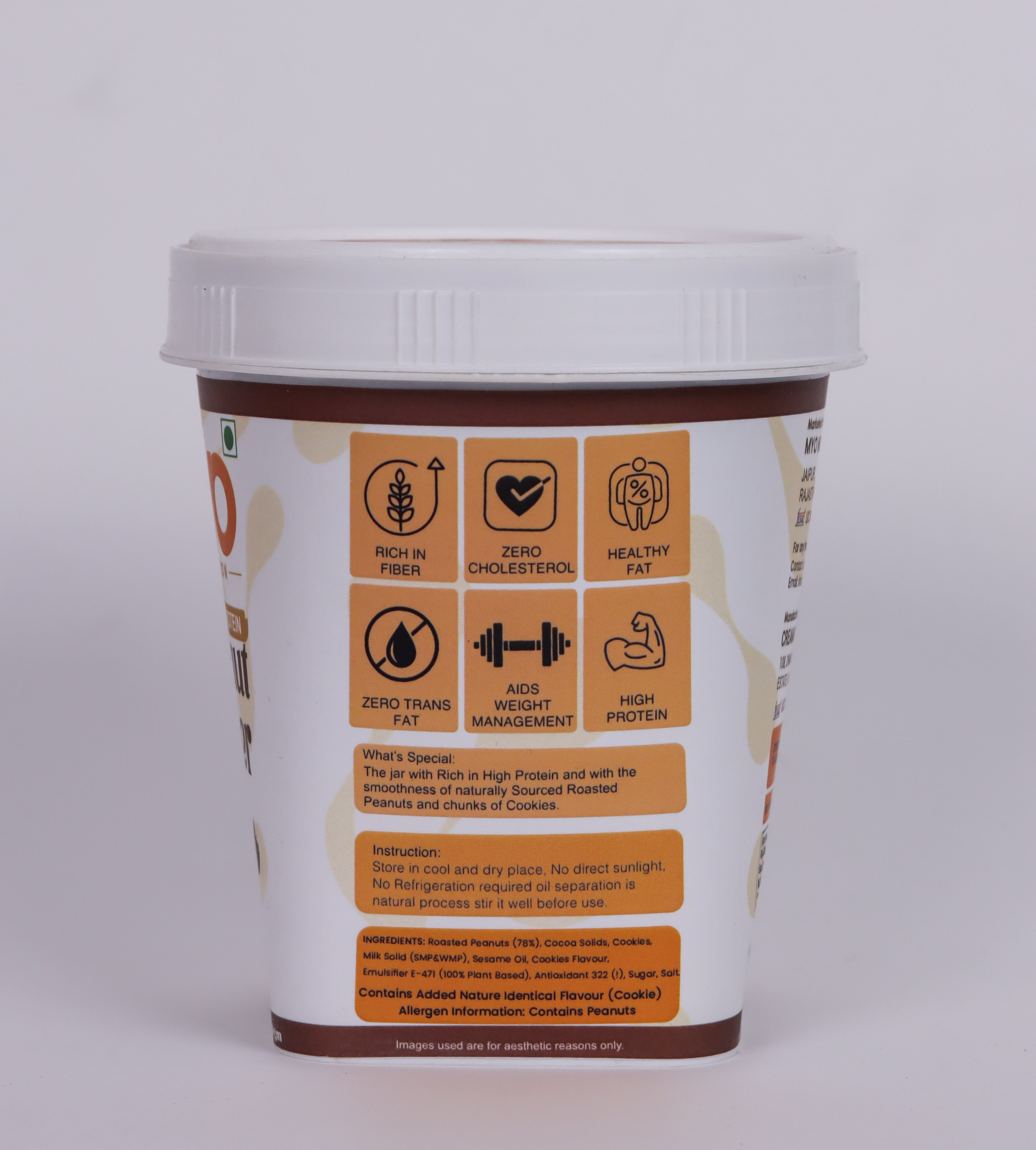 Myo Nutrition Cookies and Cream 500 g