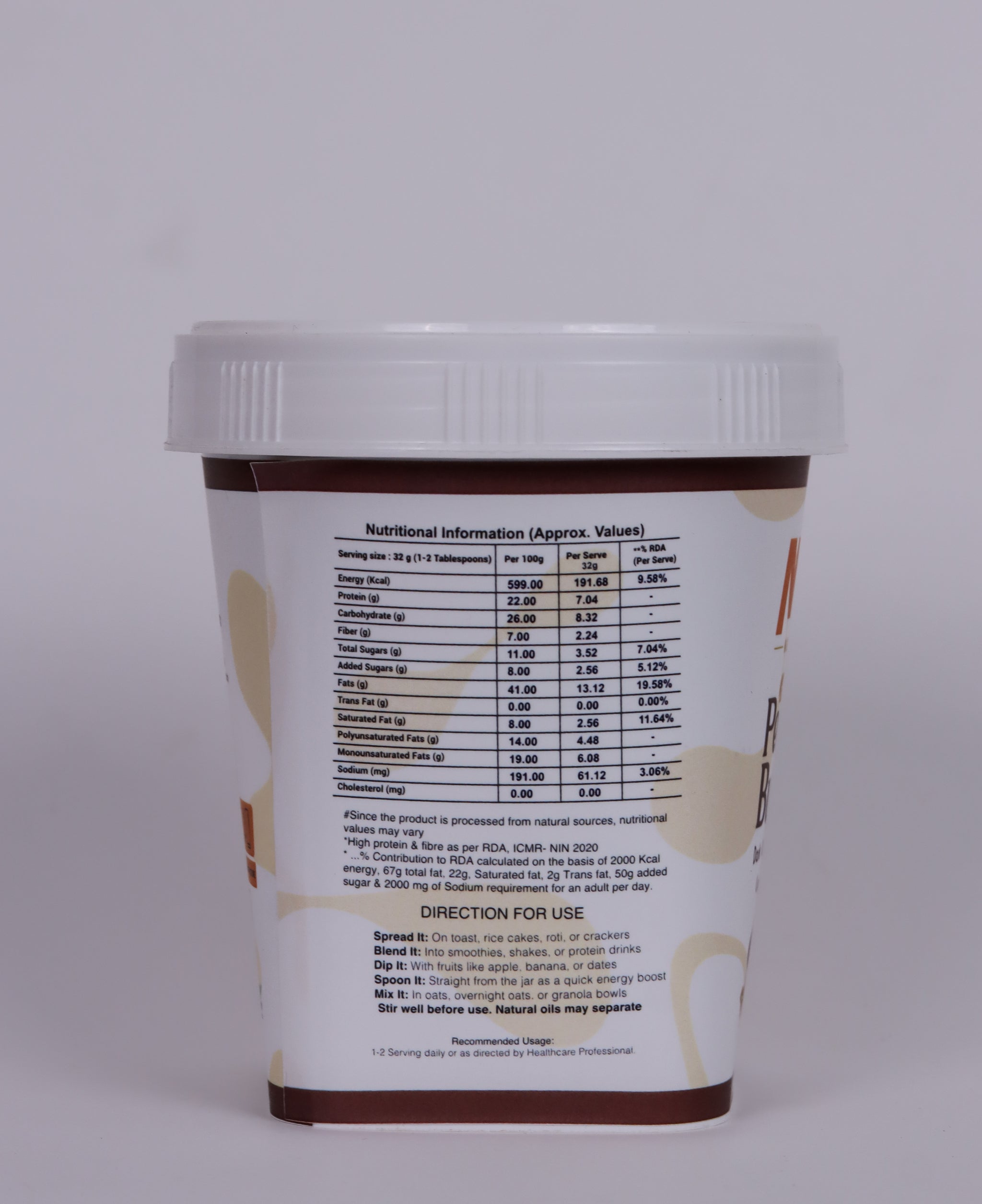 MYO High Protein  Dark Chocolate Peanut Butter | Crunchy 500 g